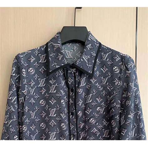 monogram louis vuitton shirt|louis vuitton polo shirt.